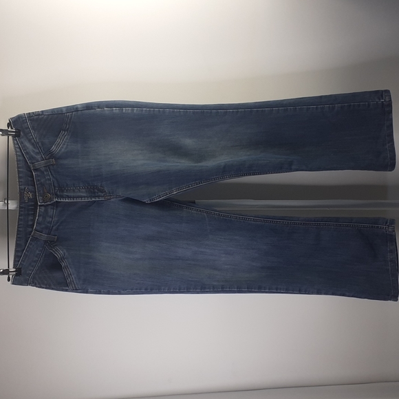 Riders by Lee Straight Leg Blue Jeans Size 13/14 Petite - Picture 4 of 16